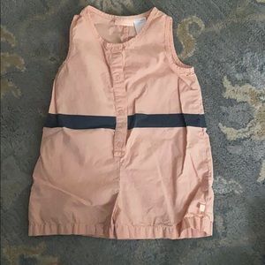 Tiny cotton short jumpsuit
